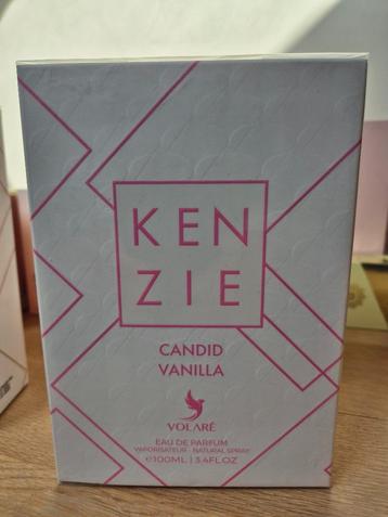 Eau de Parfum KENZIE / CANDID VANILLA / 100ml / VOLARE / beschikbaar voor biedingen