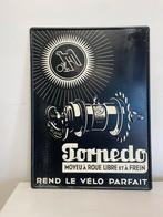 Torpedo reclamebord 1937, Verzamelen, Reclamebord, Gebruikt, Ophalen of Verzenden