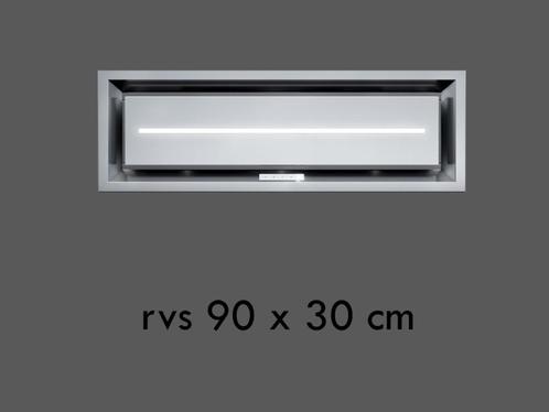 90x30 cm - 90x60 cm - hotte au plafond - éclairage LED, Maison & Meubles, Cuisine | Éléments de cuisine, Neuf, Blanc, Autres couleurs