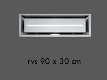 90x30 cm - 90x60 cm - hotte au plafond - éclairage LED