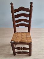 Chaise miniature en bois, Collections, Maison de poupées, Enlèvement, Utilisé