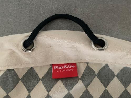 Play&Go Vichy Grey Opbergzak - Speelmat, Kinderen en Baby's, Speelgoed | Babyspeelgoed, Zo goed als nieuw, Speelkleed, Ophalen