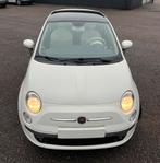 Fiat 500 1.2 benzine 2015, Auto's, Voorwielaandrijving, 4 cilinders, Leder en Stof, Wit