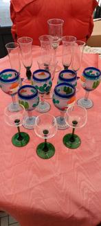Assortiment speciale wijnglazen, Huis en Inrichting, Keuken | Servies, Ophalen of Verzenden, Zo goed als nieuw, Overige stijlen