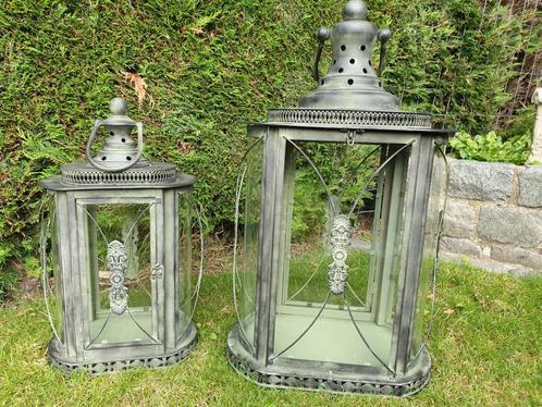 lantaarn , windlicht, Huis en Inrichting, Woonaccessoires | Kandelaars en Kaarsen, Nieuw, 50 tot 75 cm, Metaal, Ophalen of Verzenden