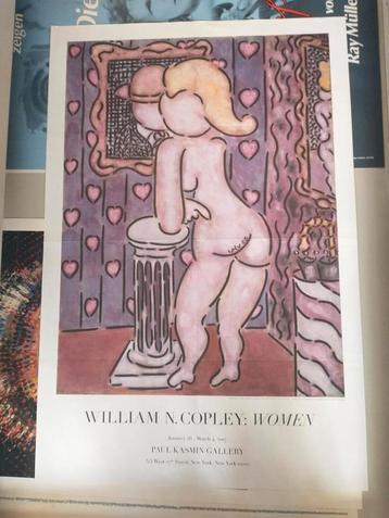 William N. Copley: Women Paul Kasmin Gallery 2017 affiche  beschikbaar voor biedingen