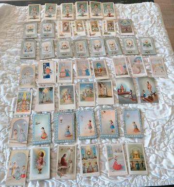 onbedrukte communiekaartjes vintage beschikbaar voor biedingen