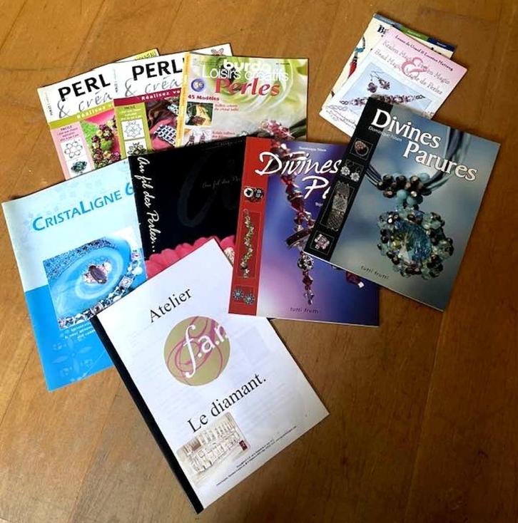 Boekenset voor het maken van sieraden, Hobby en Vrije tijd, Kralen en Sieraden maken, Gebruikt, Overige typen, Ophalen of Verzenden