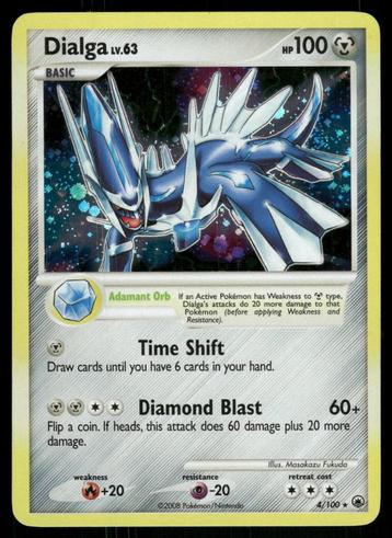 Dialga 4/100 - Majestic Dawn beschikbaar voor biedingen