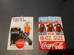 Kleine Metalen platen Coca-Cola met haakjes, Verzamelen, Merken en Reclamevoorwerpen, Ophalen, Zo goed als nieuw
