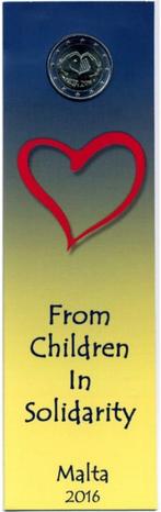 Coincard 2 euro Malta 2016 Liefde, Verzenden, Malta, 2 euro