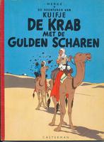 KUIFJE  TINTIN - De krab met de gulden scharen, Boeken, Gelezen, Eén stripboek, Ophalen of Verzenden, Hergé