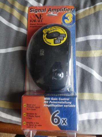 6X versterker, variabel voor radio en tv beschikbaar voor biedingen