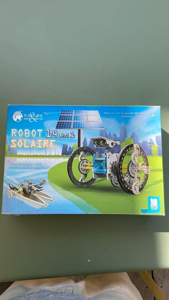 Kit robot solaire  Nature & Découvertes