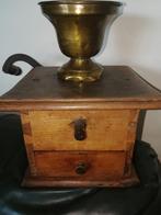 Antieke koffiemolen, groot winkelmodel., Antiek en Kunst, Ophalen