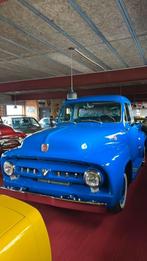 Ford F100 Pick Up 1952 Gerestaureerd 1600km, Autos, SUV ou Tout-terrain, Automatique, Bleu, Achat