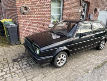 Vw Golf 2 GT 1989 – 3 Portes caisse + lot de pièces no gti beschikbaar voor biedingen