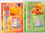 PARTY UITNODIGINGSKAARTEN KINDEREN 20 stuks Winnie the Pooh, Enlèvement ou Envoi, Neuf
