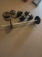 Halter set, Sport en Fitness, Ophalen, Zo goed als nieuw, Halterset