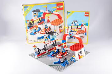 LEGO 6381 Motor Speedway – Klassieke Racebaan uit 1987 | 100 beschikbaar voor biedingen