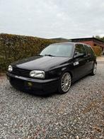 Golf 3 gti 1.8 20vt gt28 turbo alles geregistreerd, Stof, Zwart, Bruin, Elektrische ramen