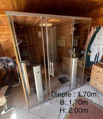 Infrarood cabine/sauna, Enlèvement, Comme neuf, Infrarouge