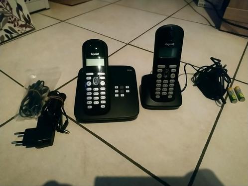 🔝 GIGASET AP285 duo avec répondeur intégré 🔝, Telecommunicatie, Vaste telefoons | Handsets en Draadloos, Zo goed als nieuw, 2 handsets