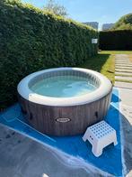 Intex Pure Spa Greywood Deluxe rond met extra onderdelen, Ophalen, Zo goed als nieuw