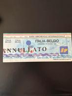 Ticket italia vs belgie 1996, Verzenden