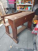 Kinderbureau schoolbureau oud vintage lessenaar schoolbank, Antiek en Kunst, Ophalen