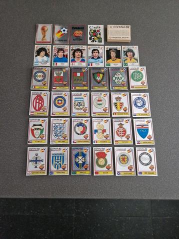 Panini Espana 82 WK WM 1982 ** Losse Set 1-427 Rare Maradona beschikbaar voor biedingen