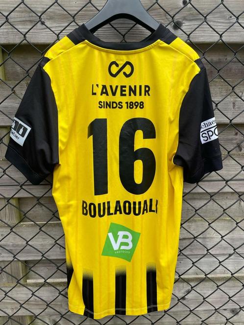 Matchworn - Boulaouali (16) - K. Lyra-Lierse - 2024-25, Sport en Fitness, Voetbal, Gebruikt, Shirt, Maat M, Ophalen of Verzenden