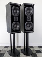 🌟 Elac EL 80 II, bass reflex speakers, dubbele woofer 🌟, Audio, Tv en Foto, Overige merken, Front, Rear of Stereo speakers, Gebruikt