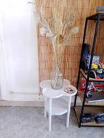 petite table d'appoint pvc avec déco, Huis en Inrichting, Tafels | Bijzettafels, Ophalen of Verzenden, Zo goed als nieuw, 45 tot 60 cm