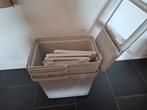 3x Ikea HÅLLBAR vuilbak, Minder dan 50 cm, 20 tot 30 liter, Kunststof, Ophalen of Verzenden