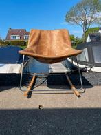 Midcentury Leather G1 Rocking Chair by Pierre Guariche, Ophalen of Verzenden