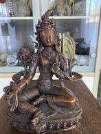 statue verte de Tara Guru représentant le Népal, Maison & Meubles, Enlèvement ou Envoi
