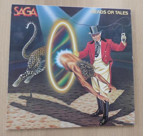 LP  Saga – Heads Or Tales, CD & DVD, Vinyles | Rock, Utilisé, Progressif, 12 pouces, Enlèvement ou Envoi