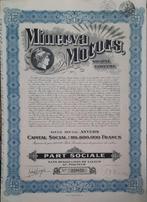 Minerva Motors - Atwerpen-Berchem - aandeel - 1931, Verzenden, 1920 tot 1950, Aandeel