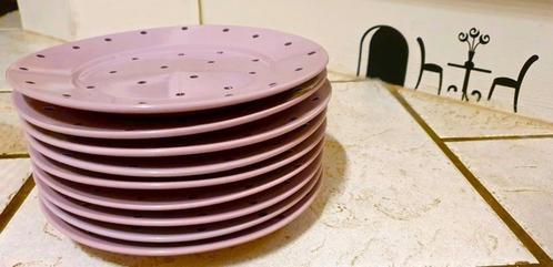 9 assiettes plates 21cm, Huis en Inrichting, Keuken | Servies, Nieuw, Bord(en), Overige stijlen, Porselein, Ophalen of Verzenden