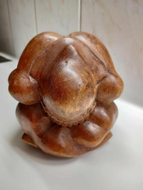 Hardhouten handgesneden ORANG MALU Yogiman., Antiek en Kunst, Kunst | Beelden en Houtsnijwerken, Ophalen of Verzenden