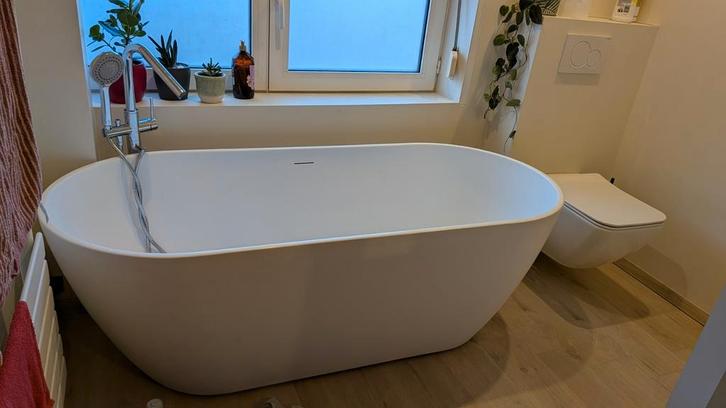 Vrijstaand Bad Luca Varess Vesta. 178x78cm, Doe-het-zelf en Bouw, Sanitair, Zo goed als nieuw, Bad, Koper, Ophalen