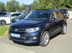 Vw Tiguan 1.4 TSI R-Line met slechts 64 000km, Voorwielaandrijving, 4 cilinders, Blauw, Leder