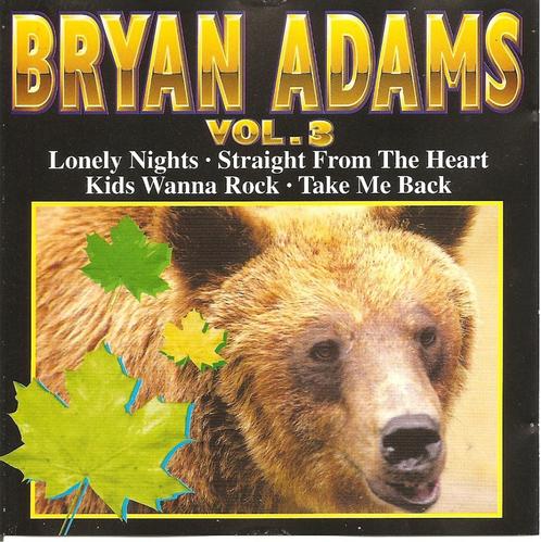CD Bryan ADAMS - Vol. 3 - LIVE VS, Cd's en Dvd's, Cd's | Rock, Zo goed als nieuw, Poprock, Verzenden