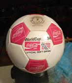 Ancien ballon foot USA 94 Coca Cola, bel état mais se dégonf, Bal, Gebruikt, Ophalen of Verzenden, Maat M
