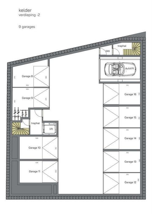 Garage te koop in Middelkerke, Immo, Garages en Parkeerplaatsen