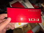 Peugeot 104, service-info, booklet, Ophalen of Verzenden