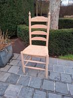 4 chaises en chêne massif. Aérogommé., Enlèvement ou Envoi, Bois