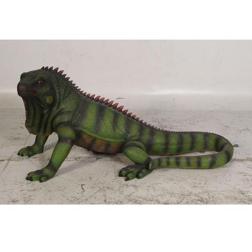 Iguana – Leguaan beeld Lengte 134 cm, Verzamelen, Dierenverzamelingen, Nieuw, Ophalen of Verzenden
