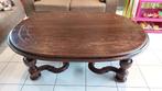 Eiken salontafel, Huis en Inrichting, Tafels | Salontafels, Ophalen, Gebruikt, 50 tot 75 cm, 50 tot 100 cm